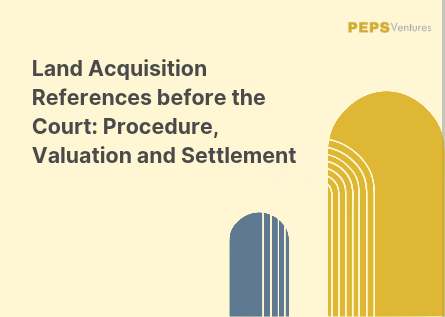 Land Acquisition References before the Court: Procedure, Valuation and Settlement course cover